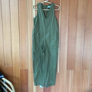 Billy Reid five panel cotton jumpsuit Italy made